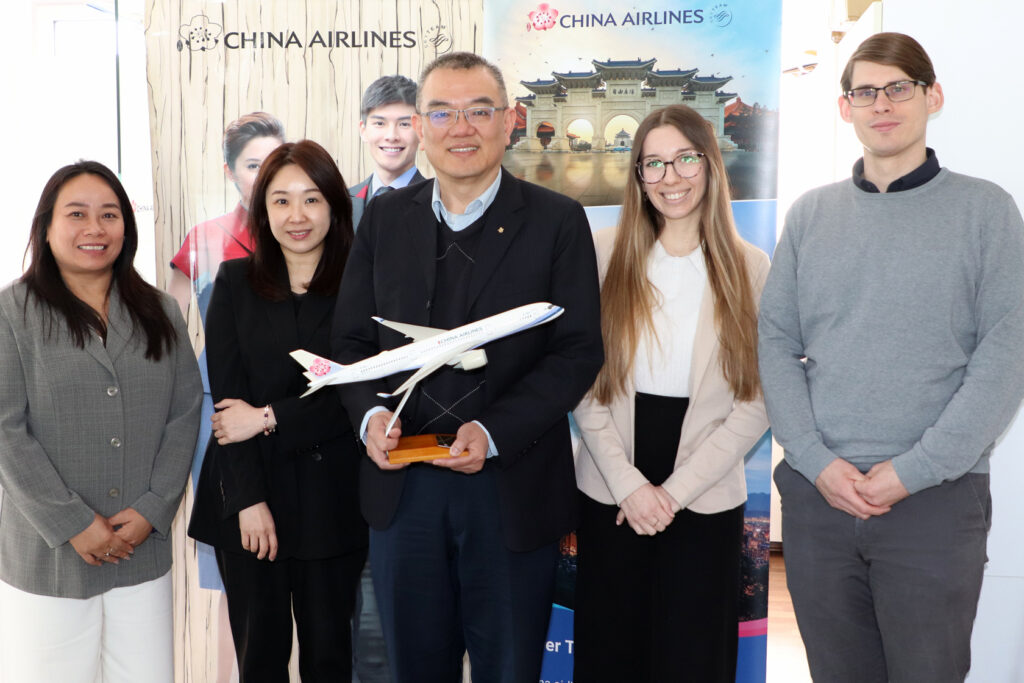 China Airlines Sales team Vienna 